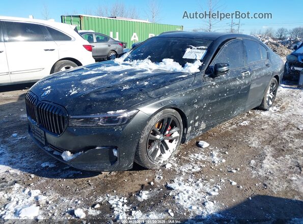 WBA7U2C04MCF85969 2021 BMW 7 SERIES Black Передня ліва чверть