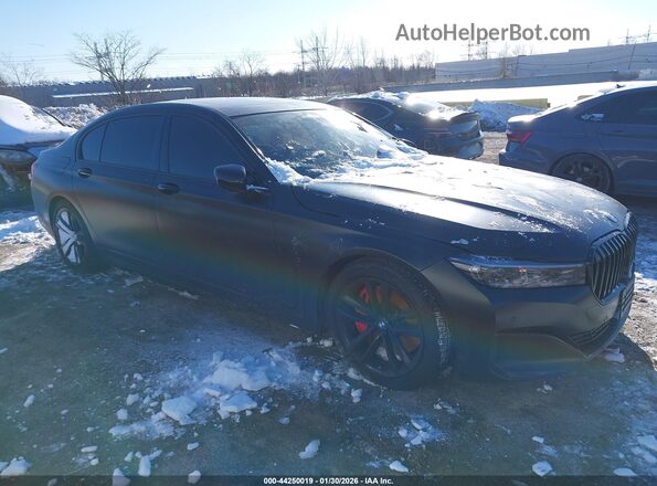 WBA7U2C04MCF85969 2021 BMW 7 SERIES Black Вид задньої частини салону