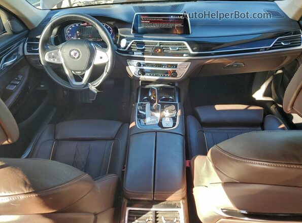 WBA7U2C1XMCF75598 2021 BMW ALPINA Черный Вид панели приборов