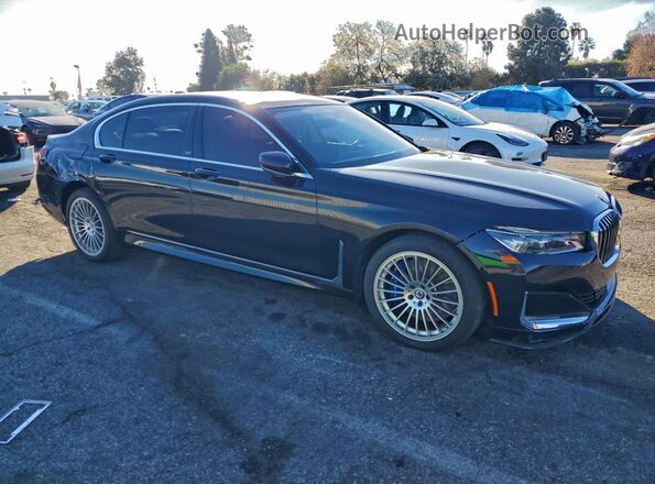 WBA7U2C1XMCF75598 2021 BMW ALPINA Черный Передняя правая четверть
