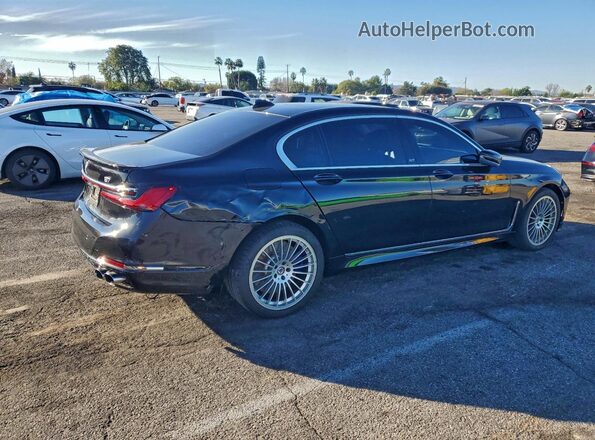 WBA7U2C1XMCF75598 2021 BMW ALPINA Черный Задняя правая четверть