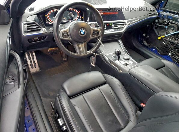 WBA83AP02PCM02193 2023 BMW M4 Blue Vista del salpicadero
