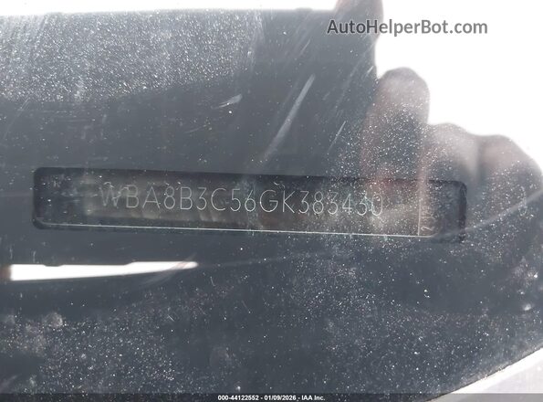 WBA8B3C56GK383430 2016 BMW 3 SERIES Blue 