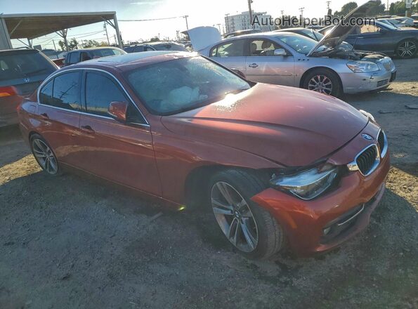 WBA8B9C55JEE81246 2018 BMW 3 SERIES Orange Front right
