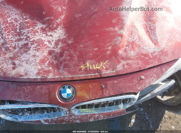WBA8D9C54JA615288 2018 BMW 3 SERIES Red Rear view