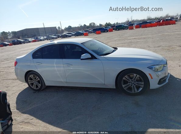 WBA8E1C50JA758950 2018 BMW 3 SERIES White უკანა სალონის ხედი