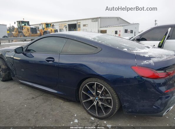 WBAAE2C08NCH05535 2022 BMW 8 SERIES Dark Blue Панорамный вид салона 360°
