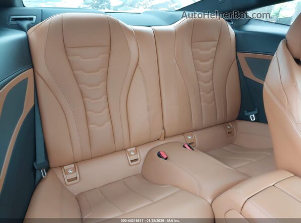 WBAAE2C08NCH05535 2022 BMW 8 SERIES Dark Blue Вид наклейки с VIN-кодом