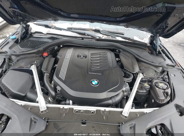 WBAAE2C08NCH05535 2022 BMW 8 SERIES Dark Blue Вид сзади