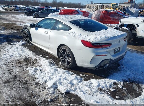 WBAAE4C09PCL58129 2023 BMW 8 SERIES White Հետևի ձախ