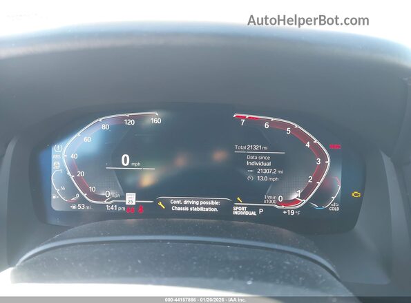 WBAAE4C09PCL58129 2023 BMW 8 SERIES White Հետևի նստատեղերի տեսք
