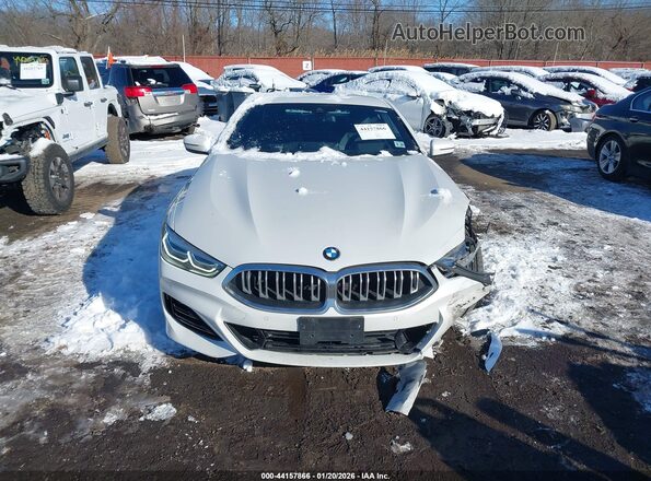 WBAAE4C09PCL58129 2023 BMW 8 SERIES White Սարքավորումների վահանակի տեսք