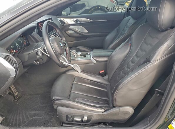 WBABC4C00PCL83317 2023 BMW M8 Green Front interior view