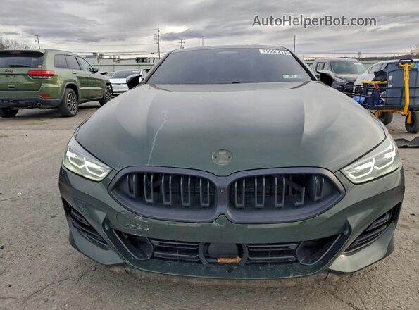 WBABC4C00PCL83317 2023 BMW M8 Green Front view