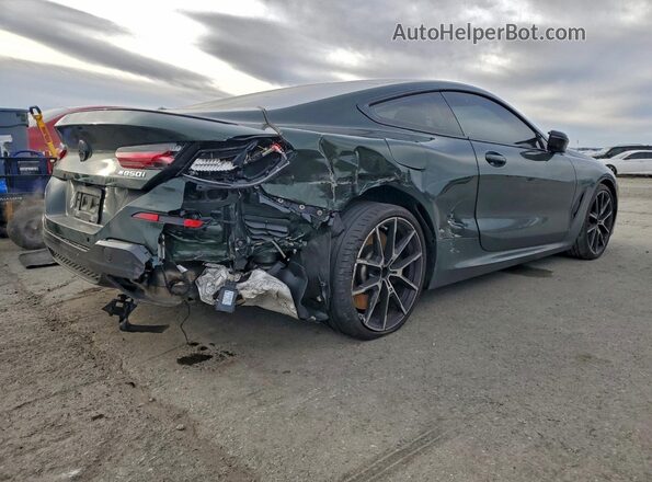 WBABC4C00PCL83317 2023 BMW M8 Green Rear right