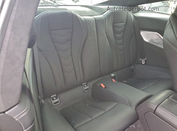 WBABC4C00PCL83317 2023 BMW M8 Green Rear seats view