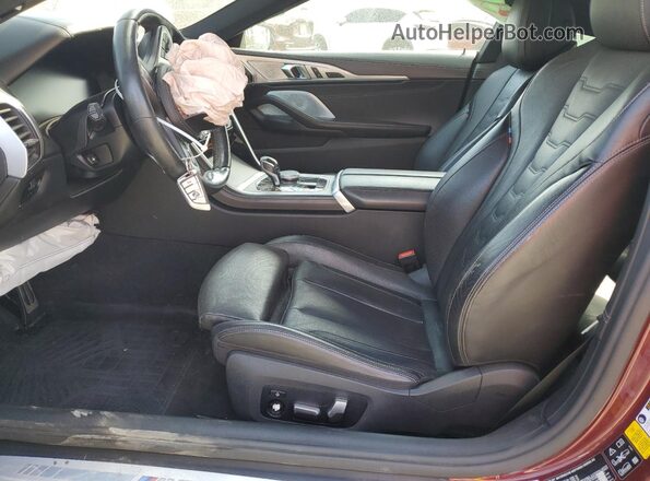 WBABC4C04LCE77570 2020 BMW M8 Темно-бордовый Вид салона спереди