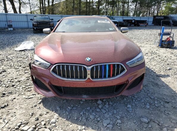 WBABC4C04LCE77570 2020 BMW M8 Темно-бордовый Вид спереди