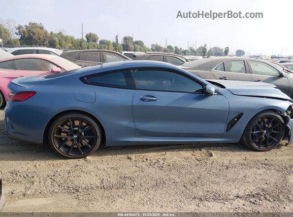 WBABC4C52KBU96776 2019 BMW M8 Blue Rear interior view