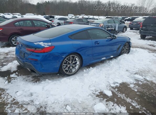 WBABC4C54KBU96617 2019 BMW M8 Dark Blue უკანა მარჯვენა