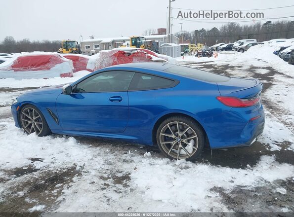WBABC4C54KBU96617 2019 BMW M8 Dark Blue სალონის 360-გრადუსიანი ხედი