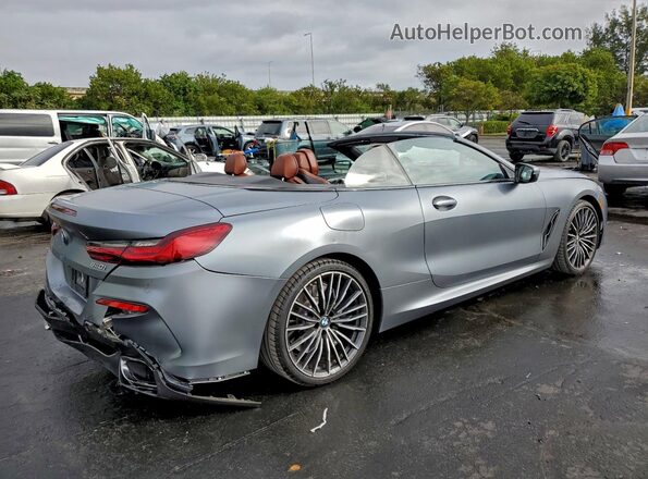 WBADZ2C02NCJ85394 2022 BMW 8 SERIES Silver უკანა მარჯვენა