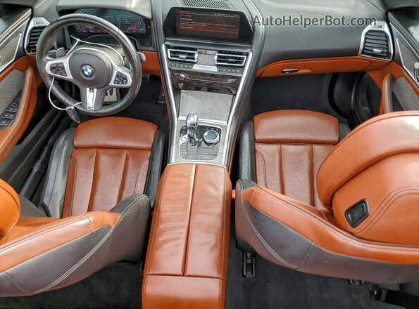 WBADZ2C02NCJ85394 2022 BMW 8 SERIES Silver წინა პანელის ხედი
