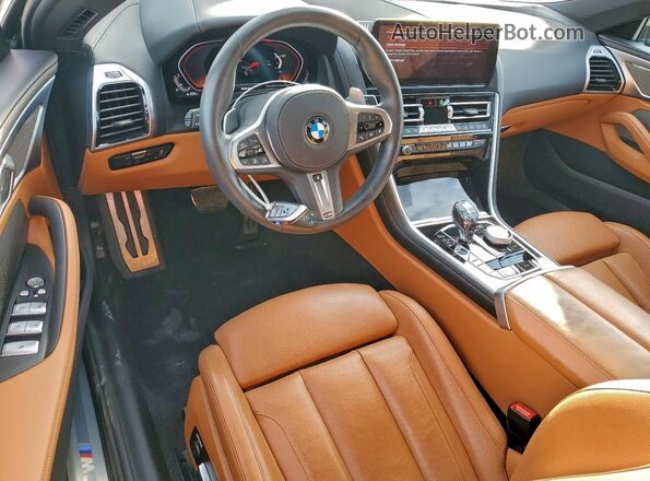 WBADZ2C0XSCT29172 2025 BMW 8 SERIES Green Вид панелі приладів