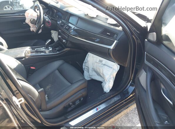 WBAFV3C50GD687436 2016 BMW 5 SERIES Black Vista interior delantera