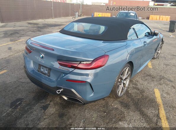 WBAFY4C56KBX39749 2019 BMW M8 Blue უკანა მარჯვენა