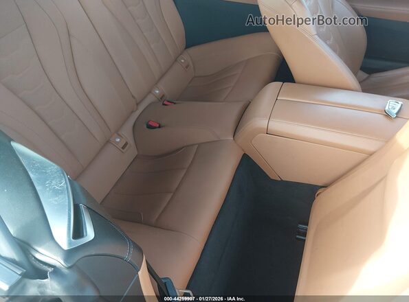 WBAFY4C56KBX39749 2019 BMW M8 Blue VIN კოდის სტიკერის ხედი