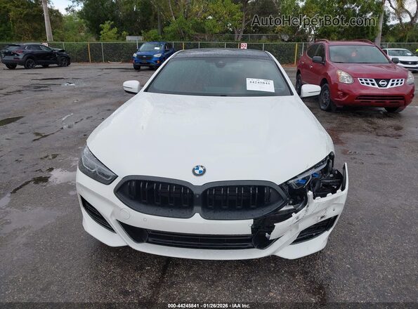 WBAGV2C02SCT51241 2025 BMW 8 SERIES White Instrument cluster view