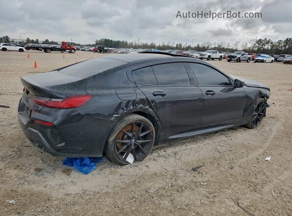 WBAGV2C04MCF18902 2021 BMW 8 SERIES Black Tył prawy