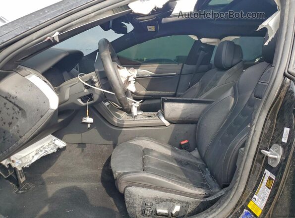 WBAGV2C04MCF18902 2021 BMW 8 SERIES Black Widok wnętrza z przodu