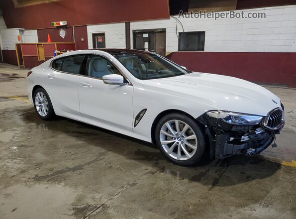 WBAGV4C00LCE52603 2020 BMW 8 SERIES White Передня права чверть