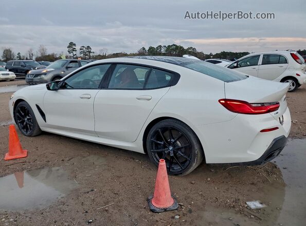 WBAGV8C00PCL59929 2023 BMW M8 White Trasero izquierdo