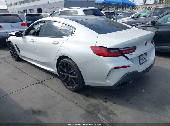 WBAGV8C02SCU51505 2025 BMW M8 White Tył lewy