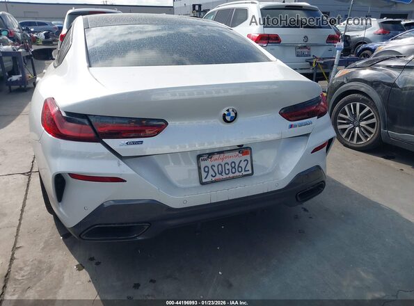 WBAGV8C02SCU51505 2025 BMW M8 White 