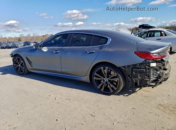 WBAGV8C03MCF72095 2021 BMW M8 Gray Rear left