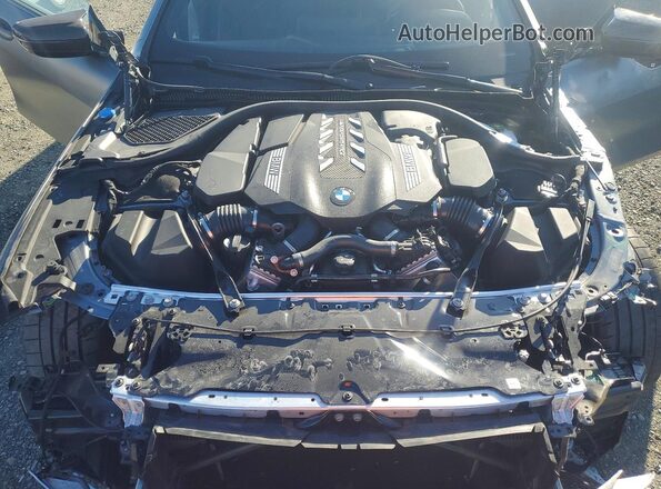 WBAGV8C04SCU26668 2025 BMW M8 Silver Rear interior view