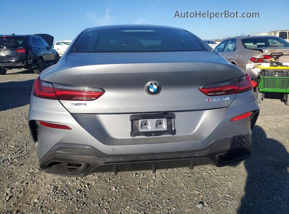 WBAGV8C04SCU26668 2025 BMW M8 Silver Rear view