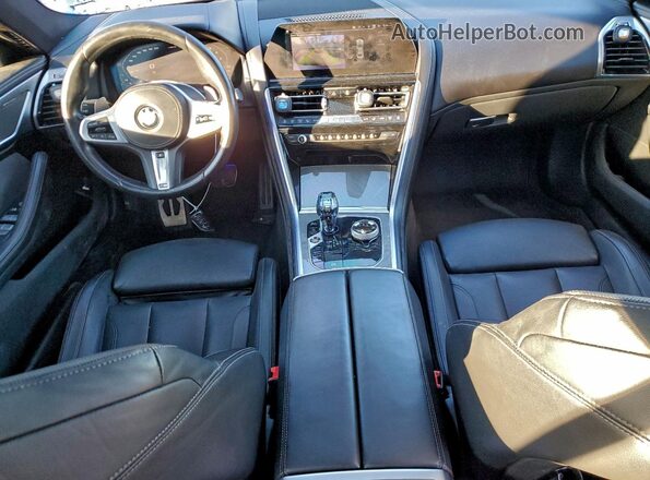WBAGV8C07LCE44957 2020 BMW M8 Blue Vista del salpicadero