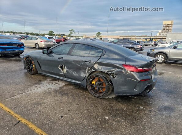 WBAGV8C09MCF86664 2021 BMW M8 Charcoal Задня ліва чверть