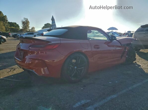 WBAHF3C02NWX47275 2022 BMW Z4 Red Задня права чверть