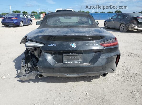 WBAHF3C04SWY47051 2025 BMW Z4 Black Rear seats view