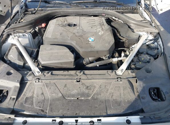 WBAHF3C07MWX18241 2021 BMW Z4 White უკანა ხედი