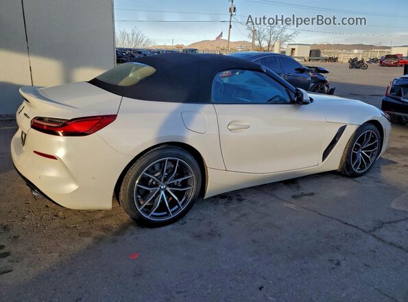 WBAHF3C0XMWX18783 2021 BMW Z4 White Trasero derecho