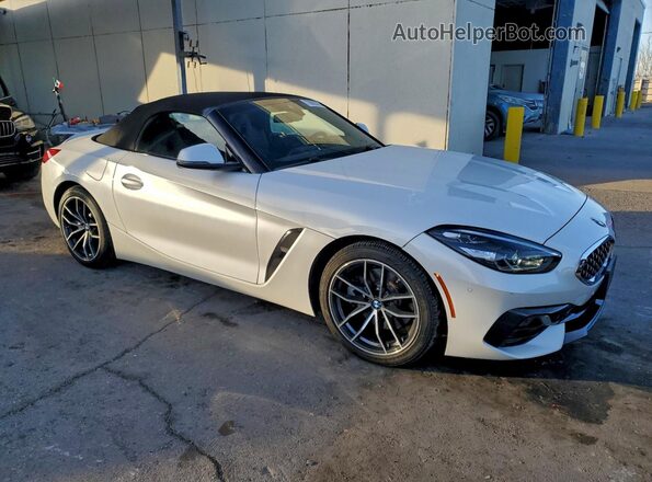 WBAHF3C0XMWX18783 2021 BMW Z4 White Delantero derecho