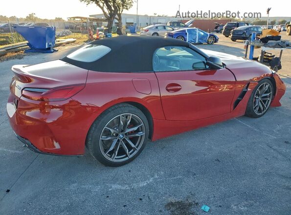WBAHF9C01SWY46538 2025 BMW Z4 Red უკანა მარჯვენა