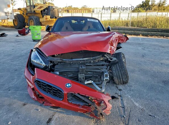 WBAHF9C01SWY46538 2025 BMW Z4 Red წინა ხედი